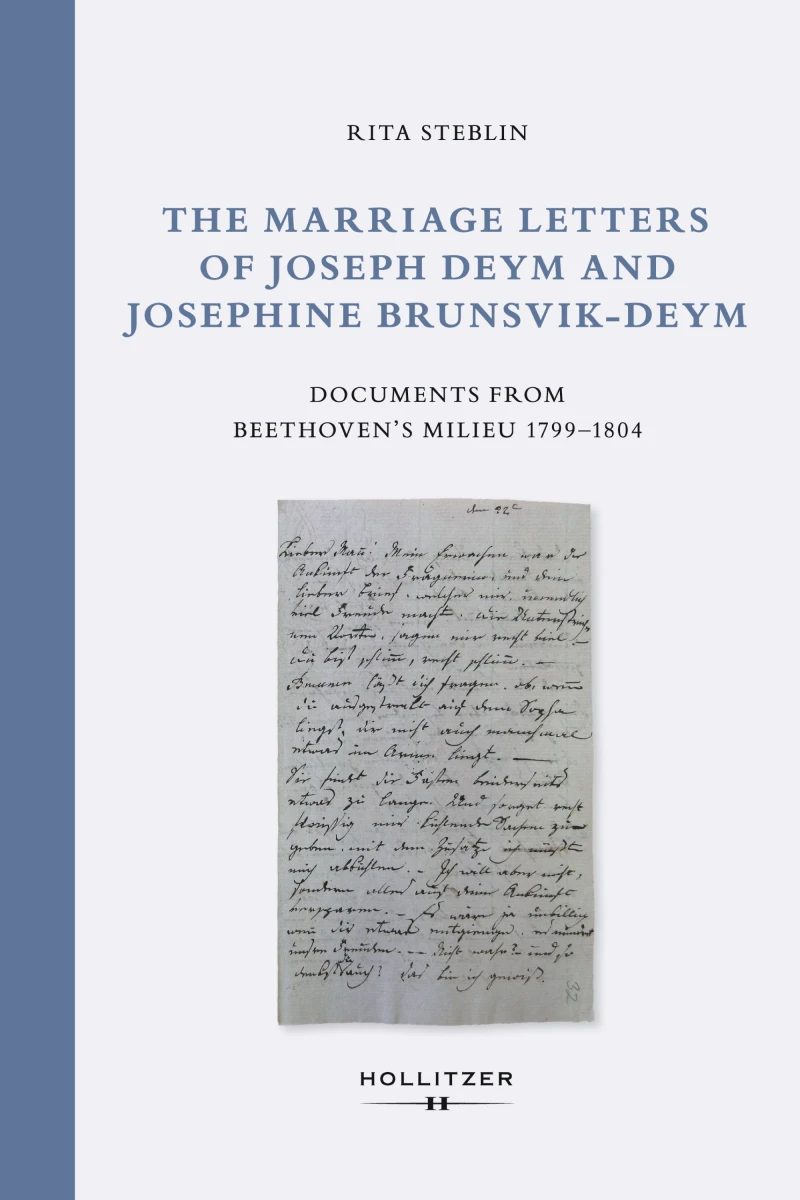 Portada: The Marriage Letters of Joseph Deym and Josephine Brunsvik-Deym