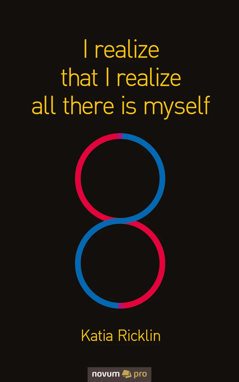 Portada: I realize that I realize all there is myself