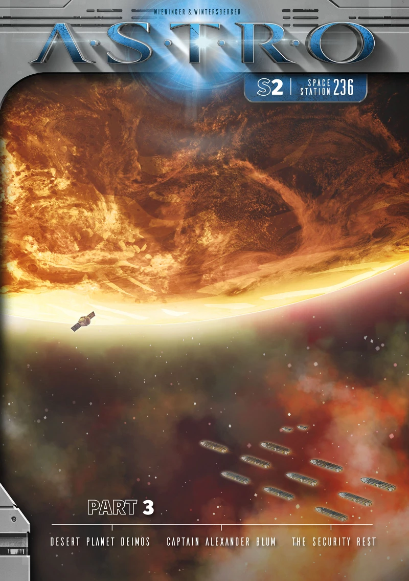 Portada: ASTRO S2 - Part 3: Desert Planet Deimos, Captain Alexander Blum, The Security Rest