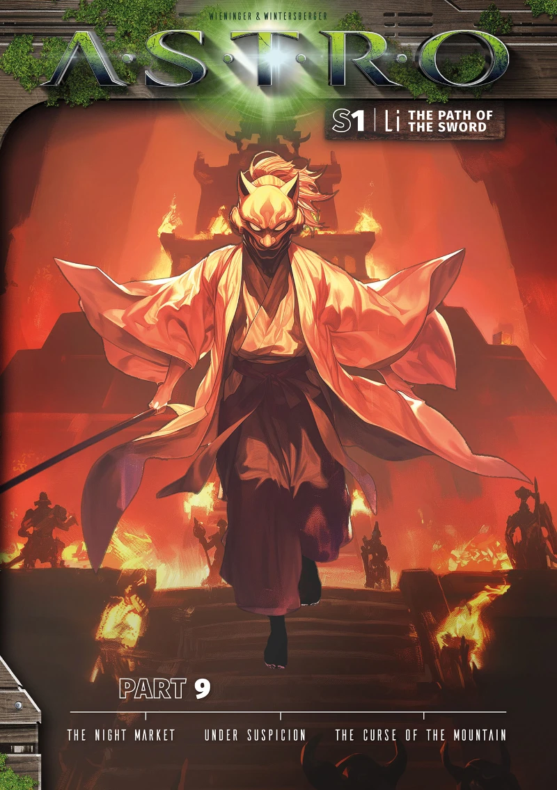 Portada: LI S1 - Part 9: The Night Market, Under Suspicion, The Curse of the Mountain