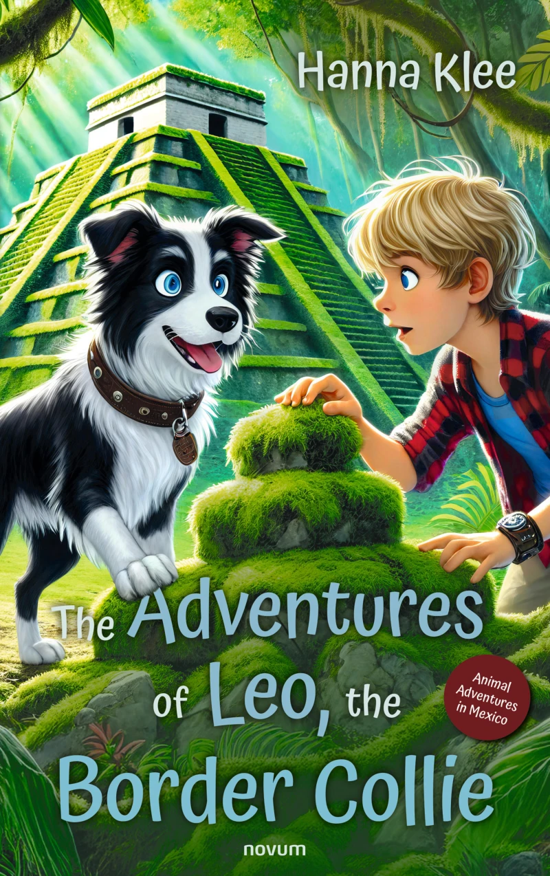 Portada: The Adventures of Leo, the Border Collie