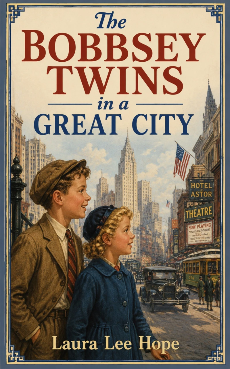 Portada: The Bobbsey Twins in a Great City