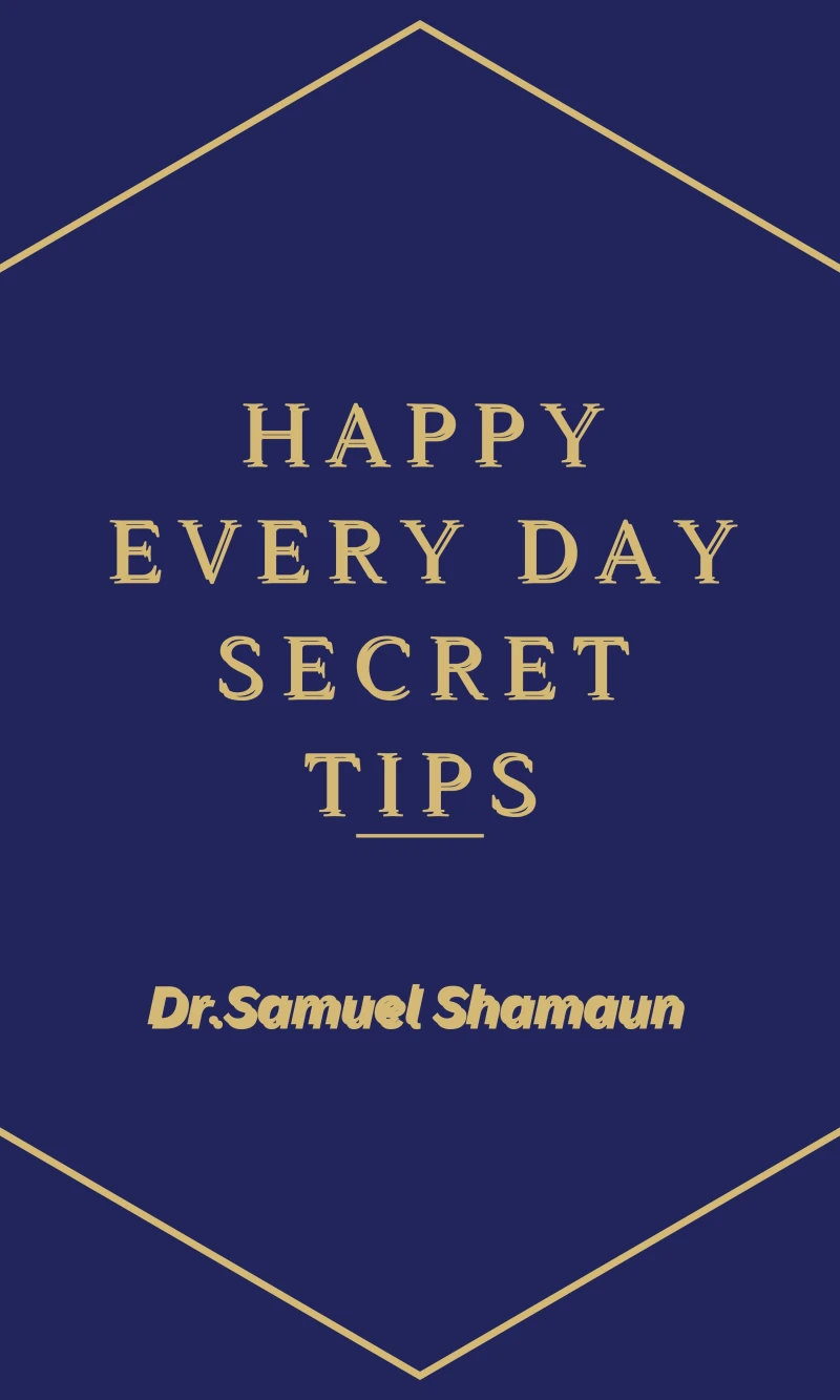 Portada: Happy Every Day Secret Tips