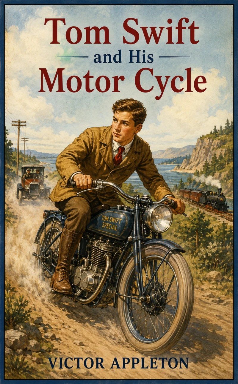 Portada: Tom Swift and His Motor Cycle