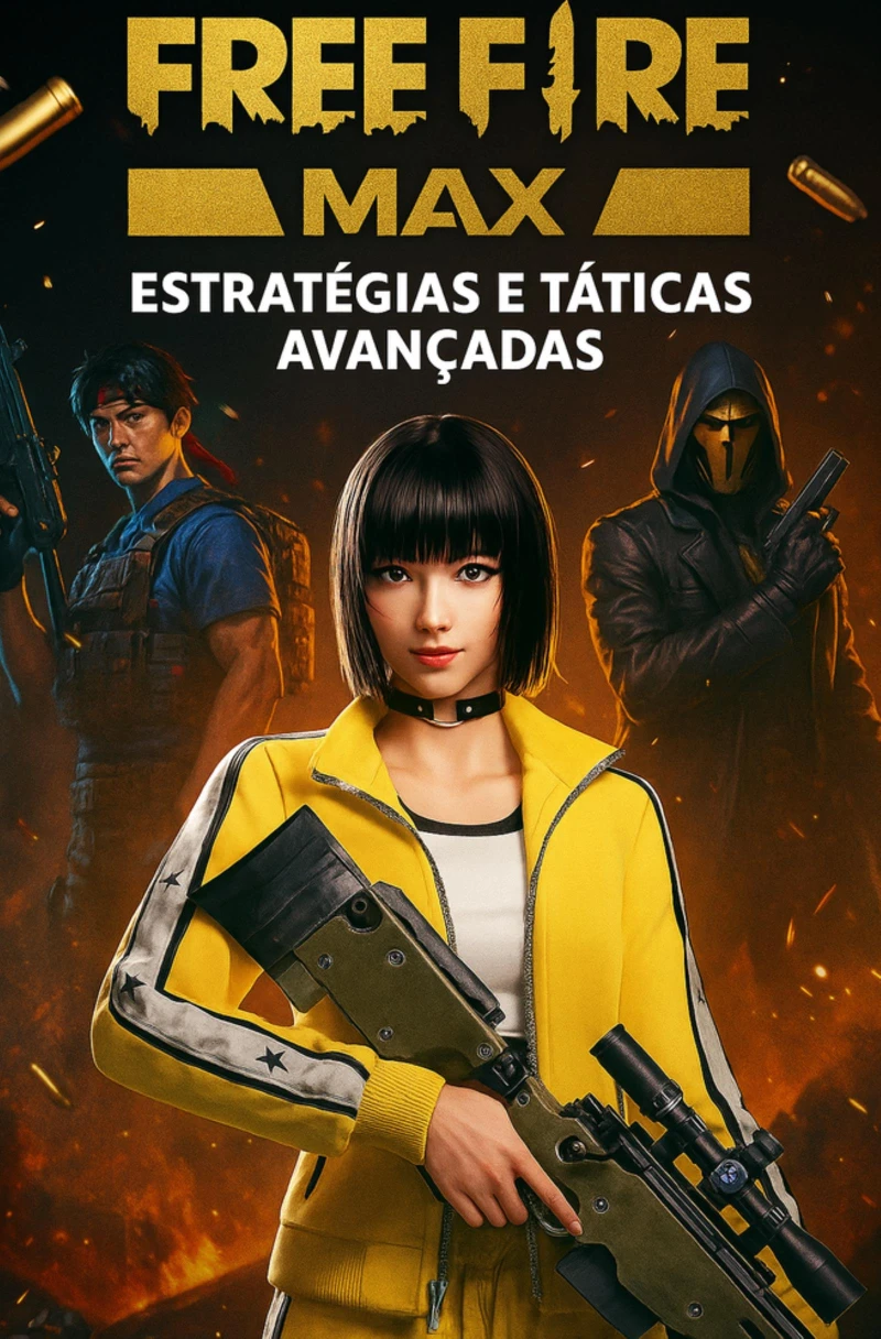 Portada: Free Fire Max - Estratégias e Táticas Avançadas
