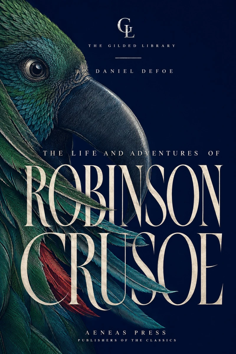 Portada: The Life and Adventures of Robinson Crusoe