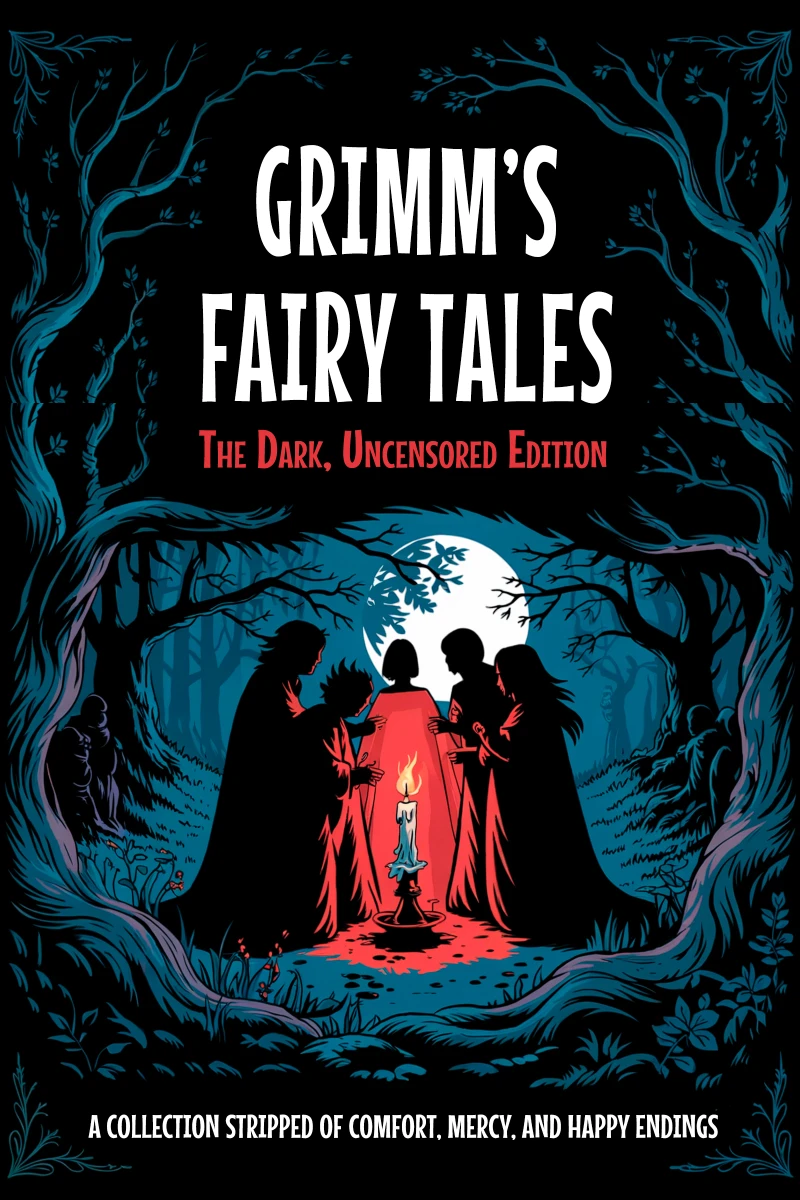 Portada: Grimm's Unfiltered Fairy Tales: The Archival Horror Edition (Illustrated)