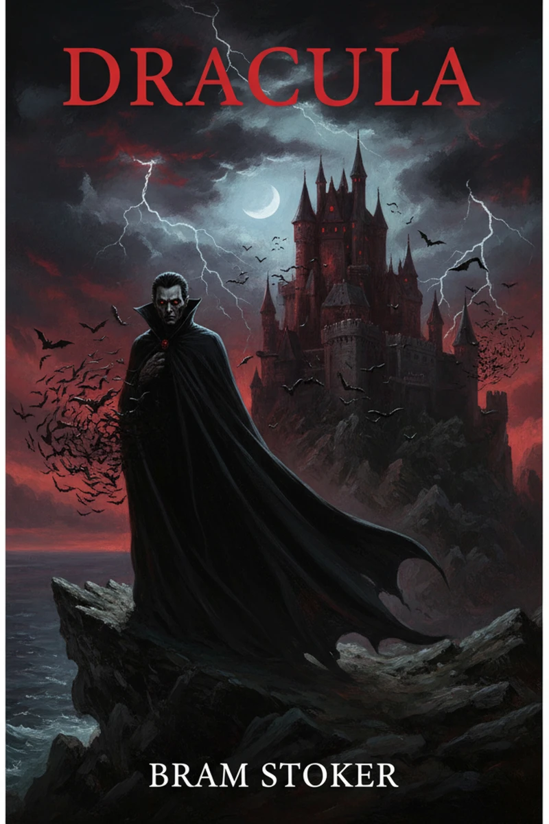 Portada: Dracula