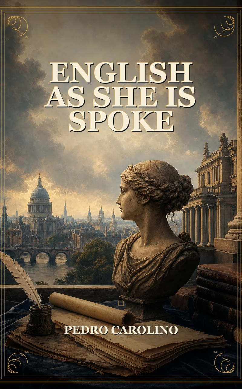Portada: English As She Is Spoke