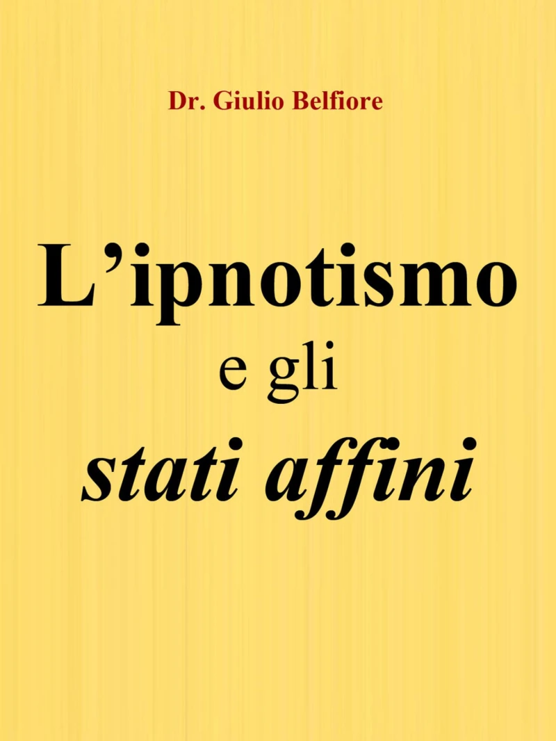 Portada: L'ipnotismo e stati affini