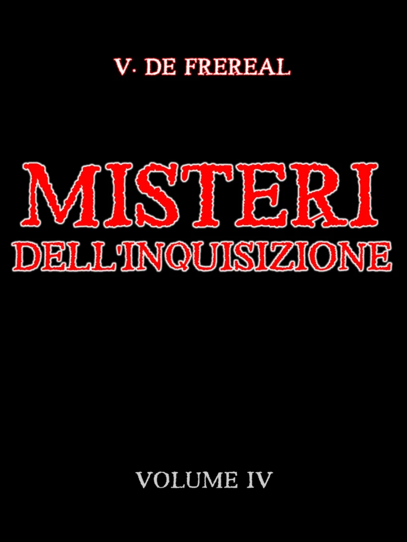 Portada: Misteri dell'Inquisizione - Volume IV