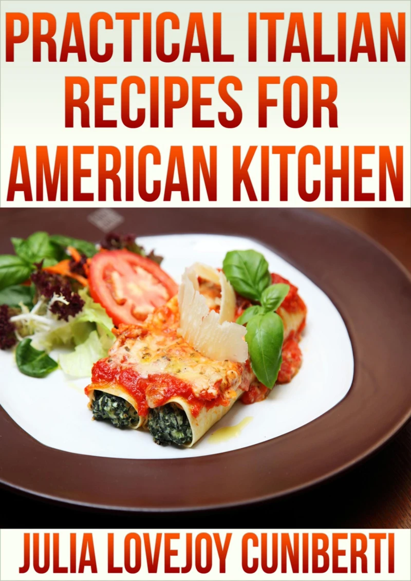 Portada: Pratical Italian Recipes for American Kitchen