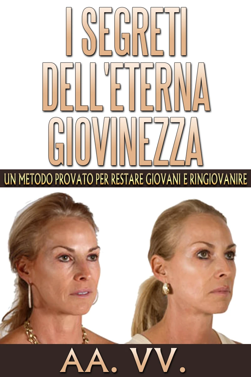 Portada: I SEGRETI DELL'ETERNA GIOVINEZZA