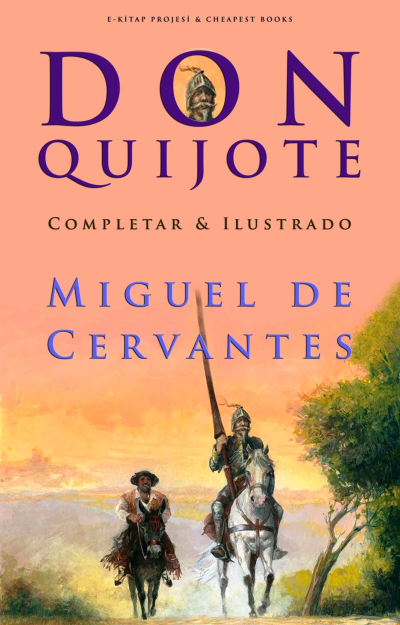 Portada: Don Quijote