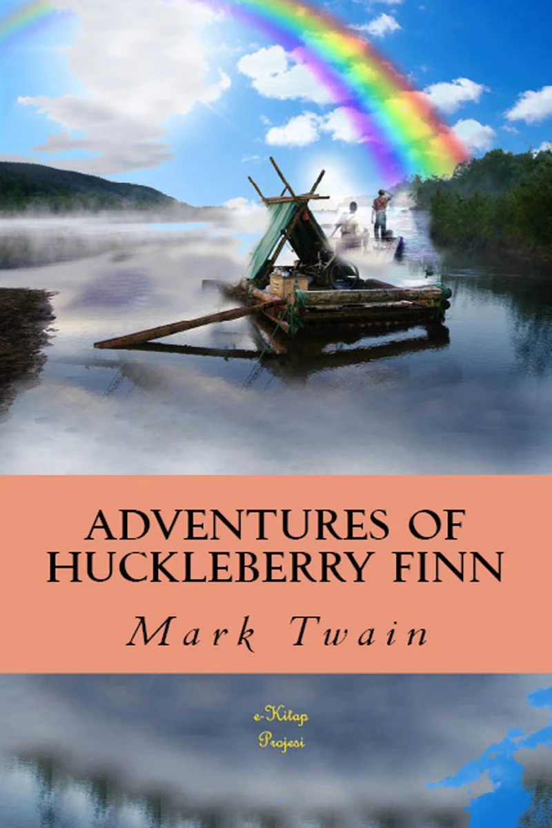 Portada: Adventures of Huckleberry Finn