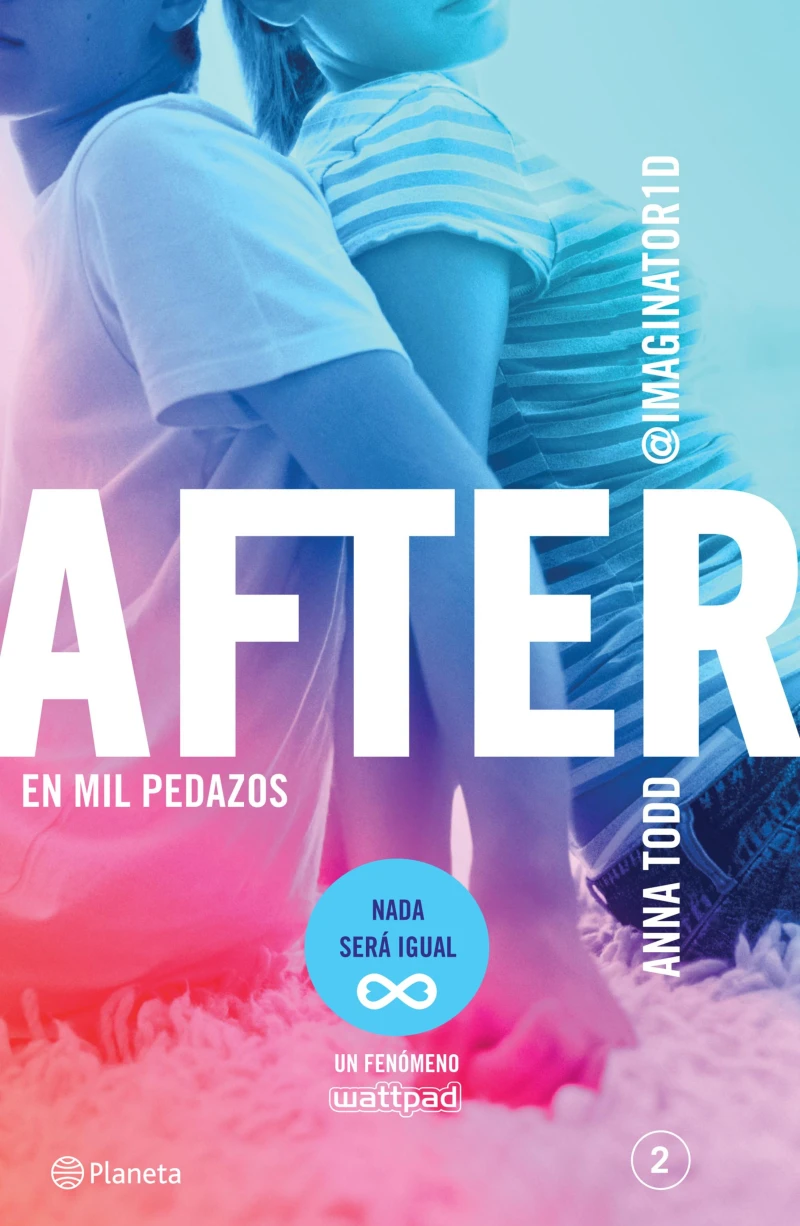Portada: After. En mil pedazos (Serie After 2) Edición mexicana