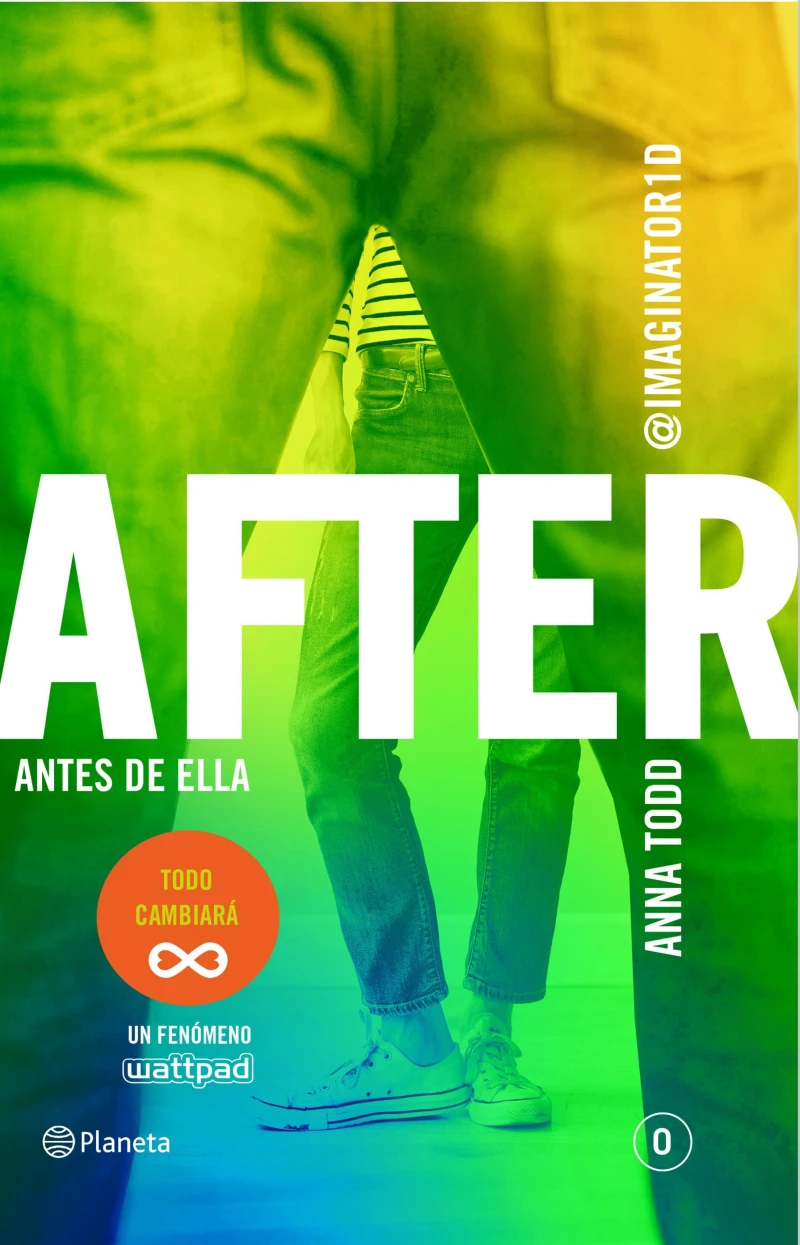 Portada: After. Antes de ella (Serie After 0) Edición mexicana