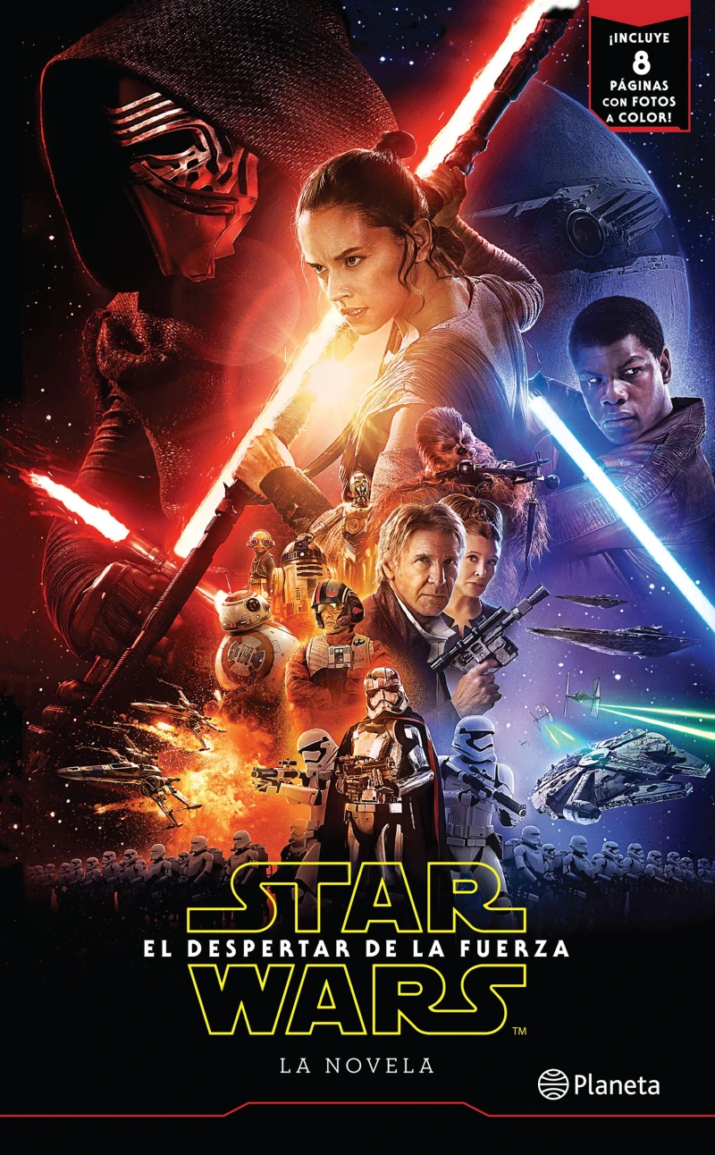 Portada: Star Wars. El despertar de la Fuerza. La novela