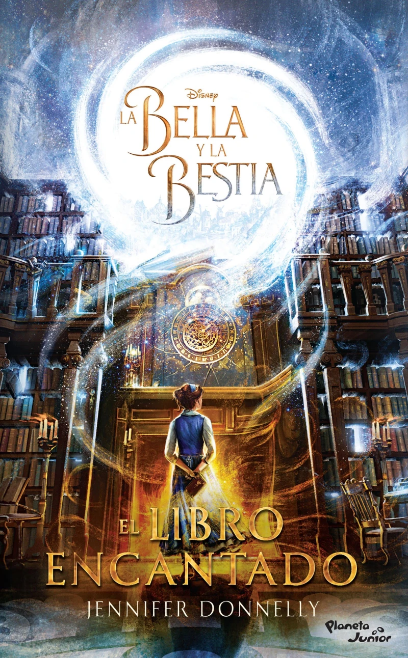 Portada: La Bella y la Bestia. El libro encantado