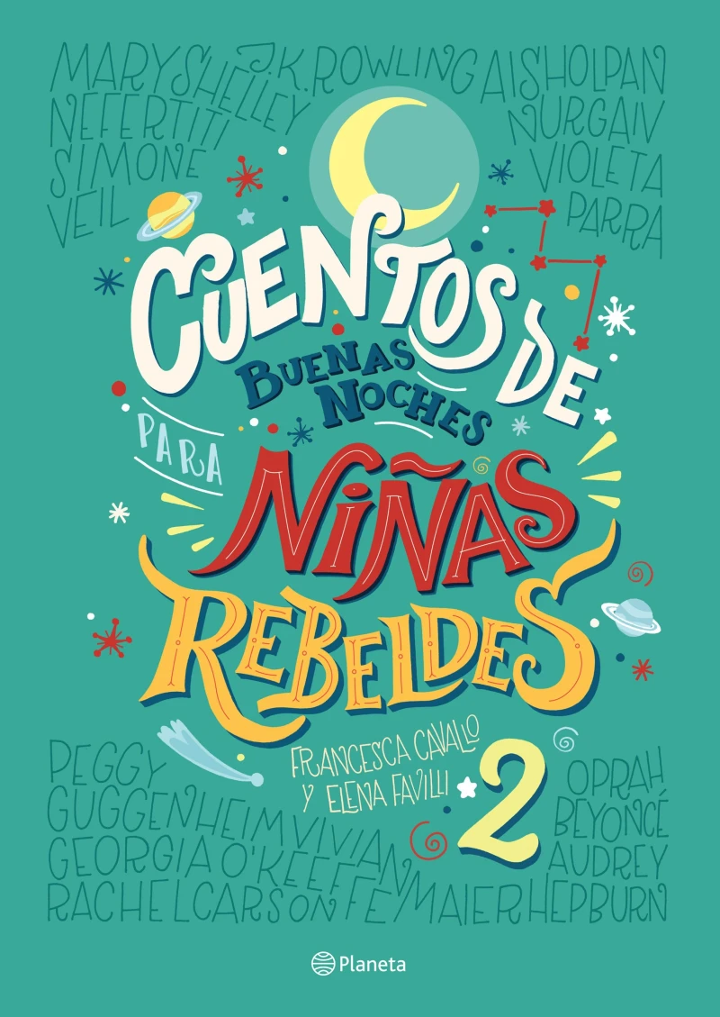 Portada: Cuentos de buenas noches para niñas rebeldes 2