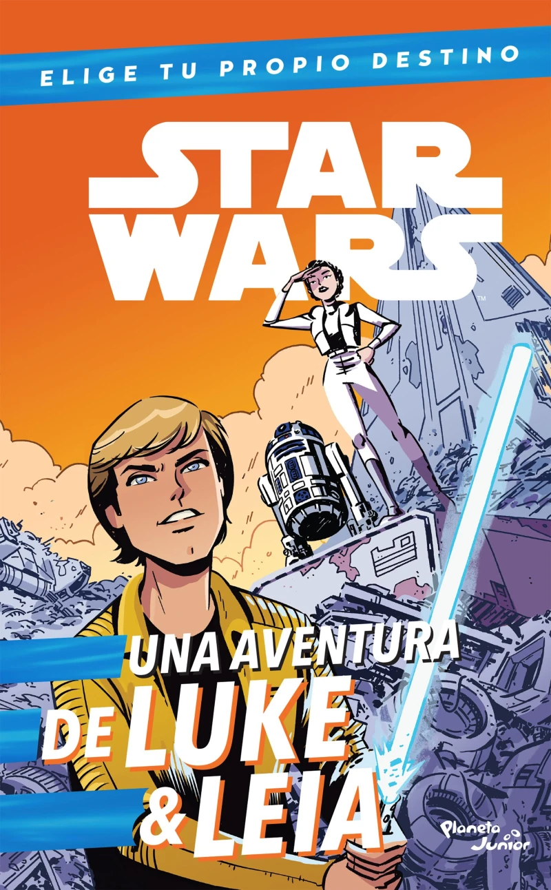 Portada: Star Wars. Luke & Leia. Elige tu propio destino