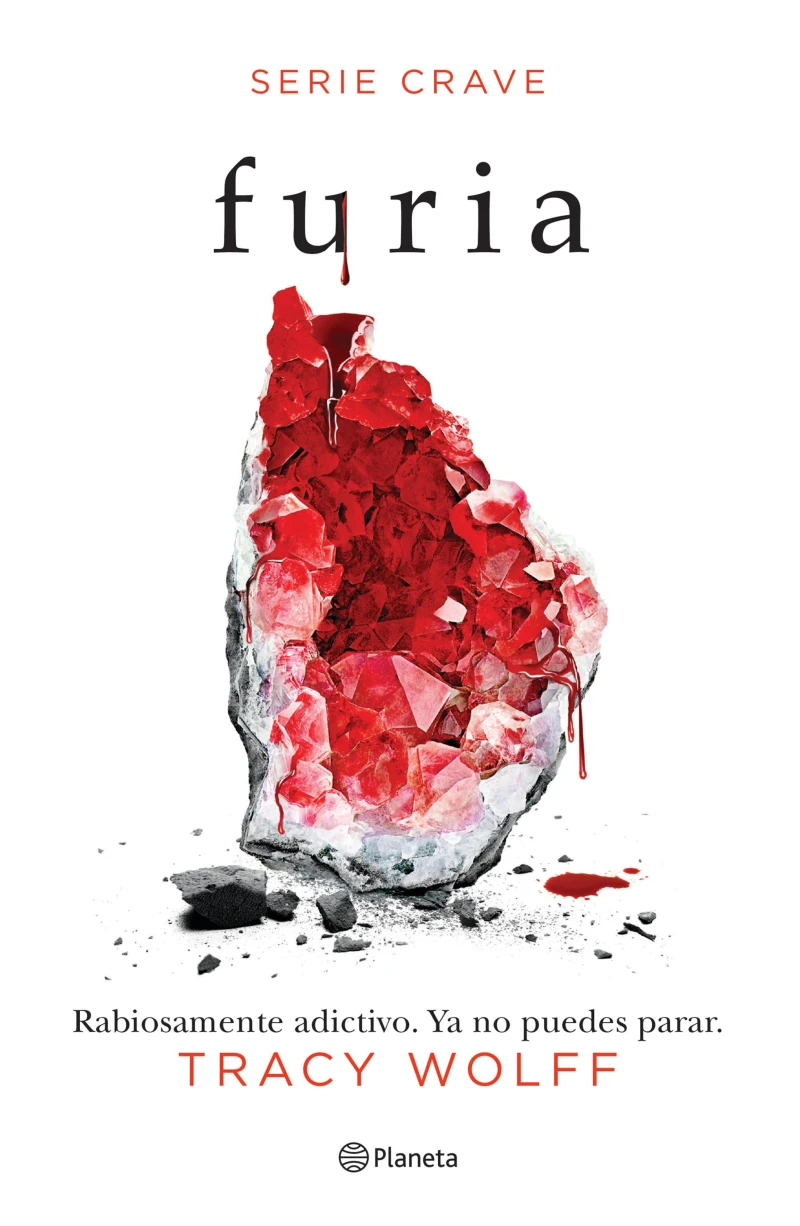 Portada: Furia (Serie Crave 2) (Edición mexicana)