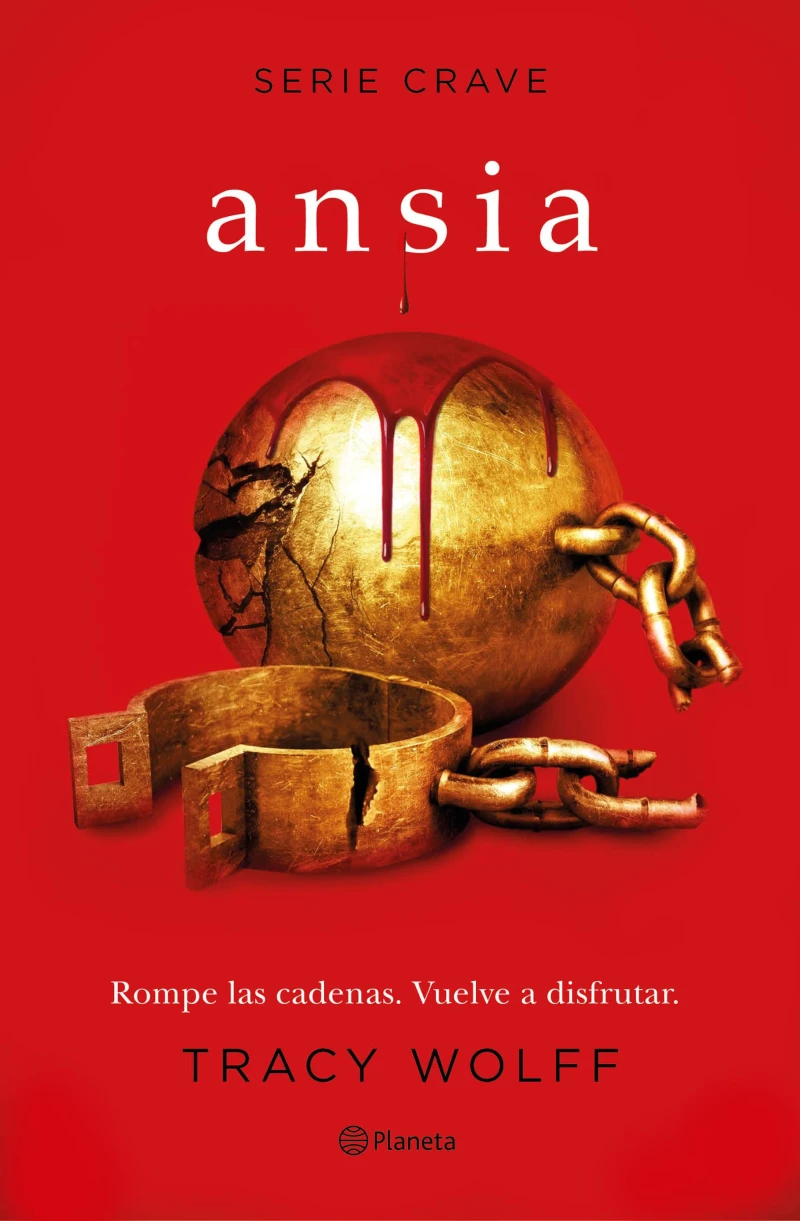 Portada: Ansia (Serie Crave 3) (Edición mexicana)