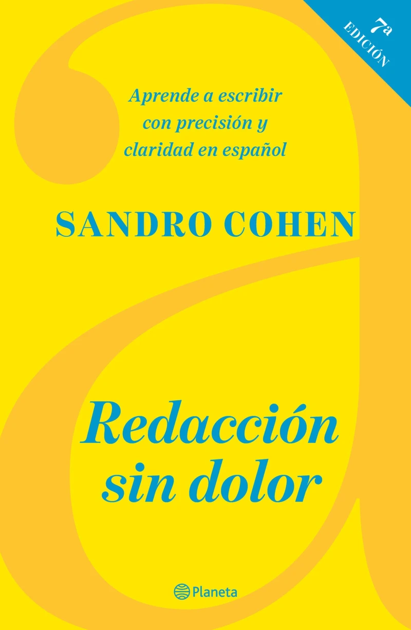 Portada: Redacción sin dolor (Séptima edición)