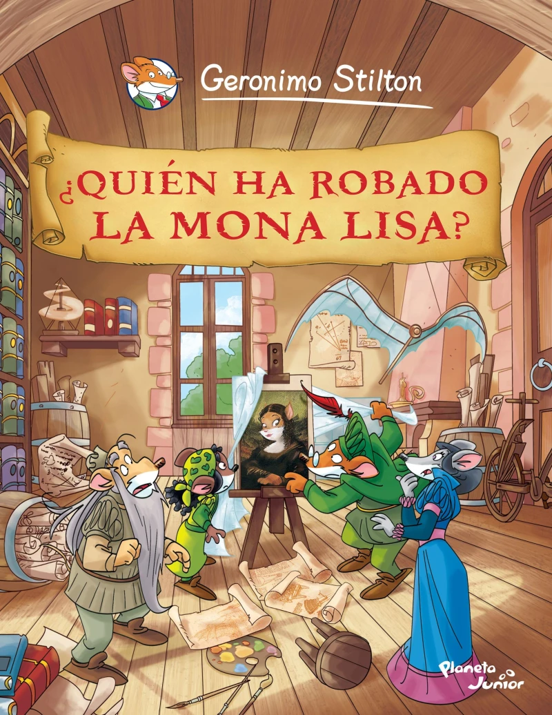 Portada: ¿Quién ha robado la Mona Lisa? (Edición mexicana)