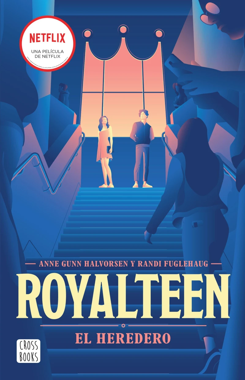 Portada: Royalteen 1. El heredero (Edición mexicana)