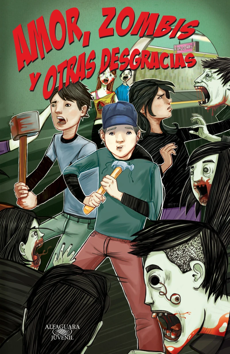 Portada: "Amor, zombis y otras desgracias"