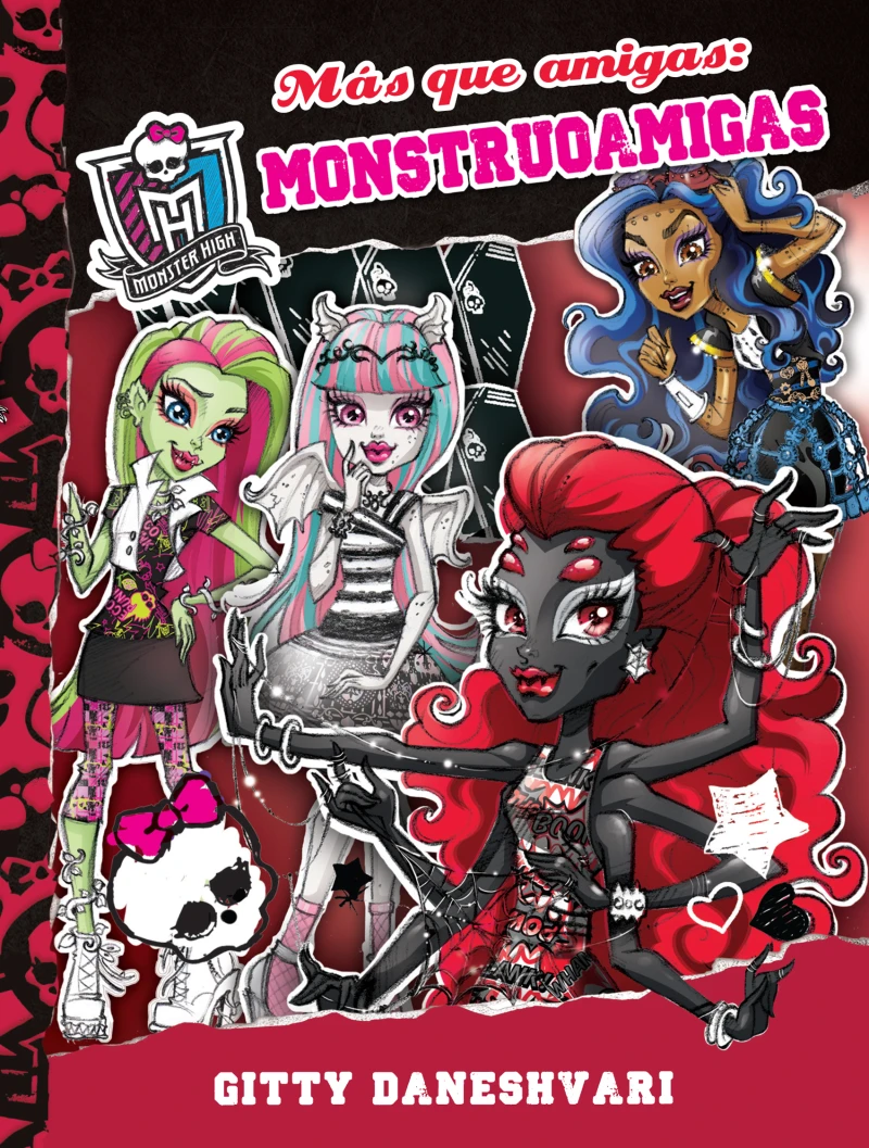 Portada: Más que amigas: monstroamigas