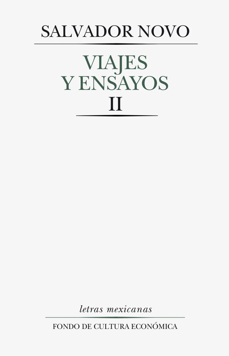 Portada: Viajes y ensayos, II
