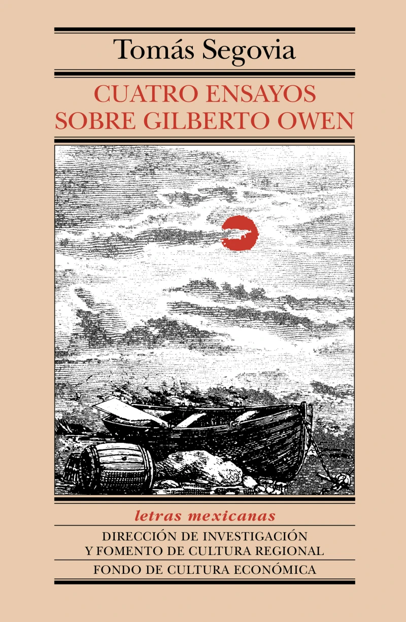 Portada: Cuatro ensayos sobre Gilberto Owen