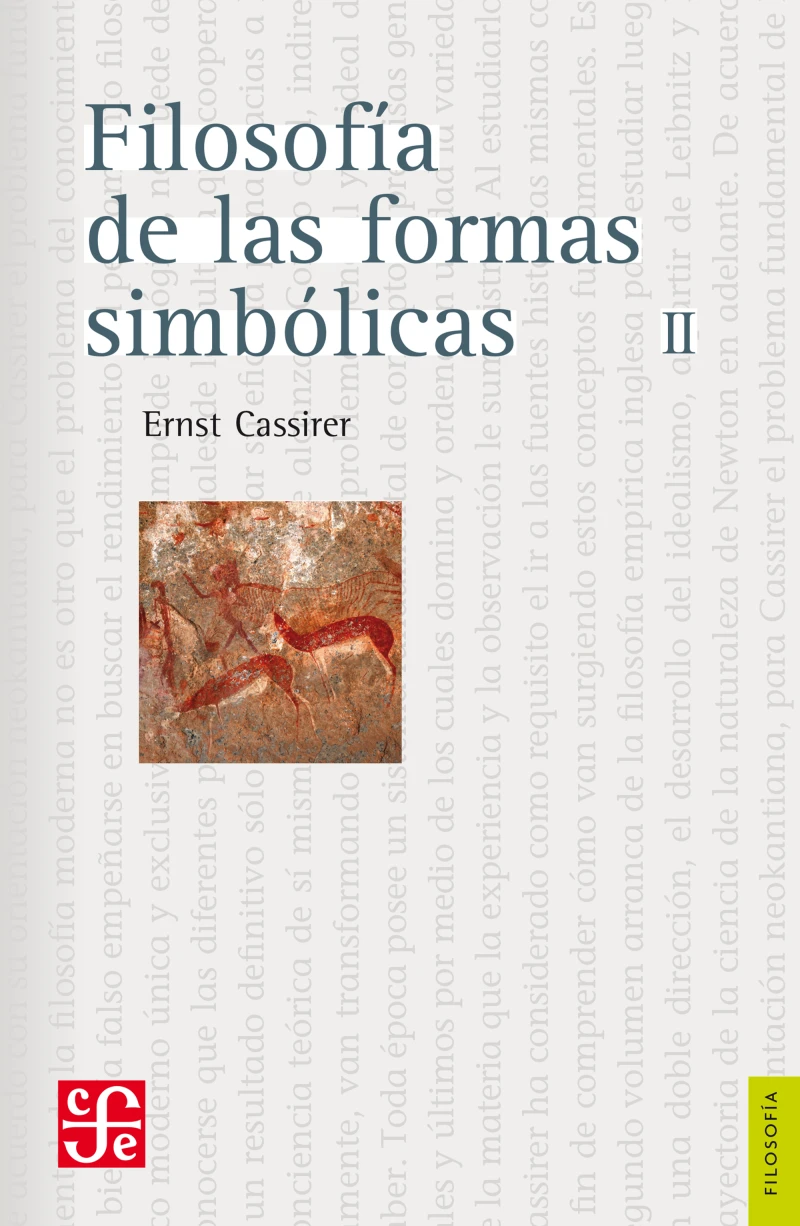 Portada: Filosofía de las formas simbólicas, II