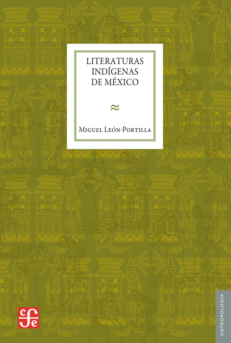 Portada: Literaturas indígenas de México