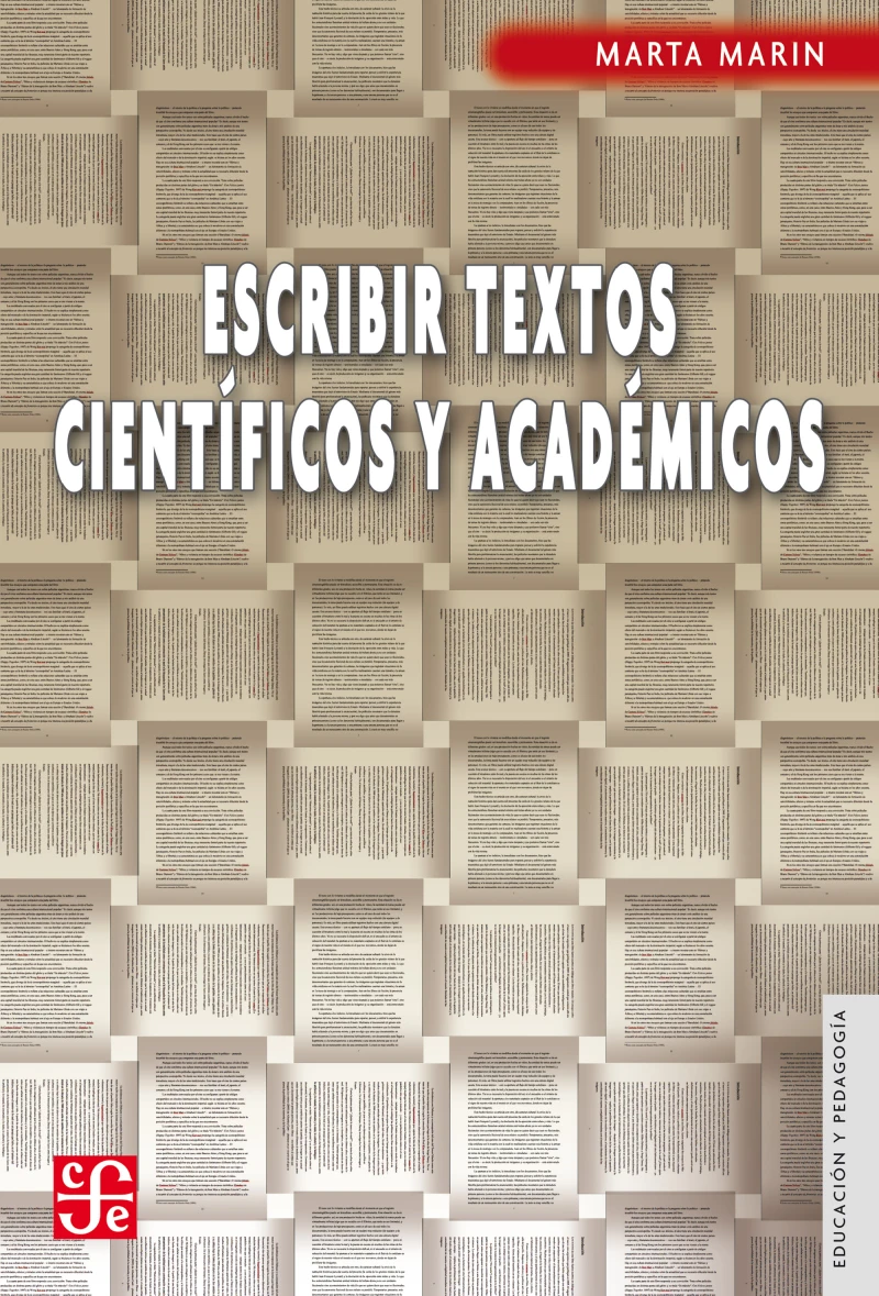 Portada: Escribir textos científicos y acádemicos