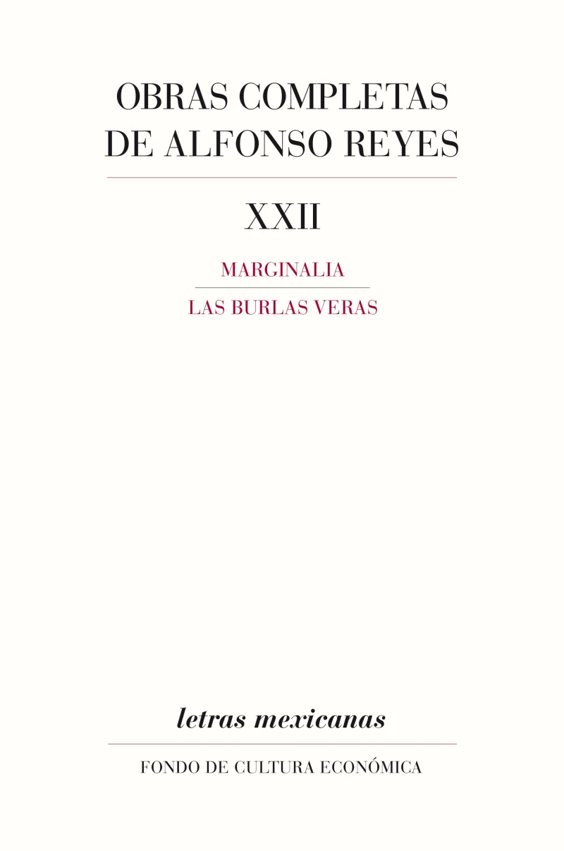 Portada: Obras completas, XXII