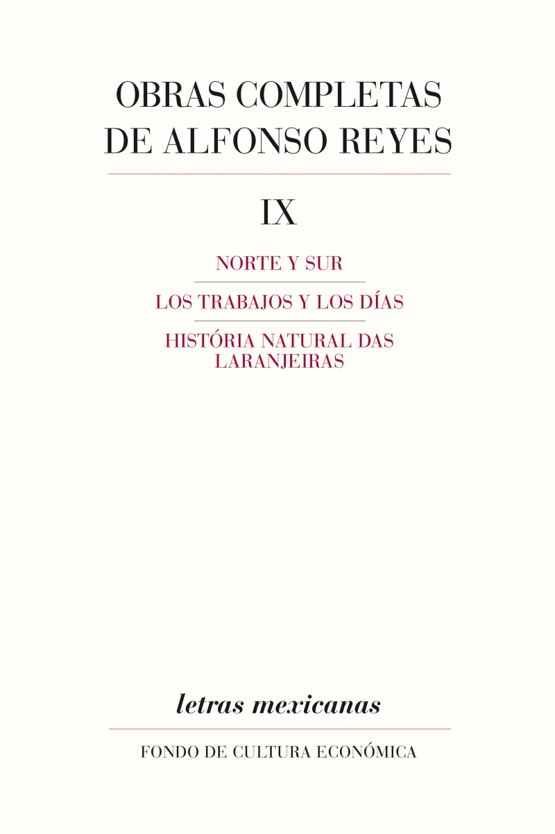 Portada: Obras completas, IX