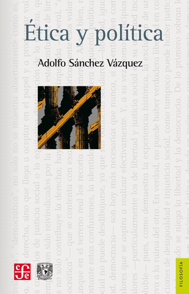 Portada: Ética y política