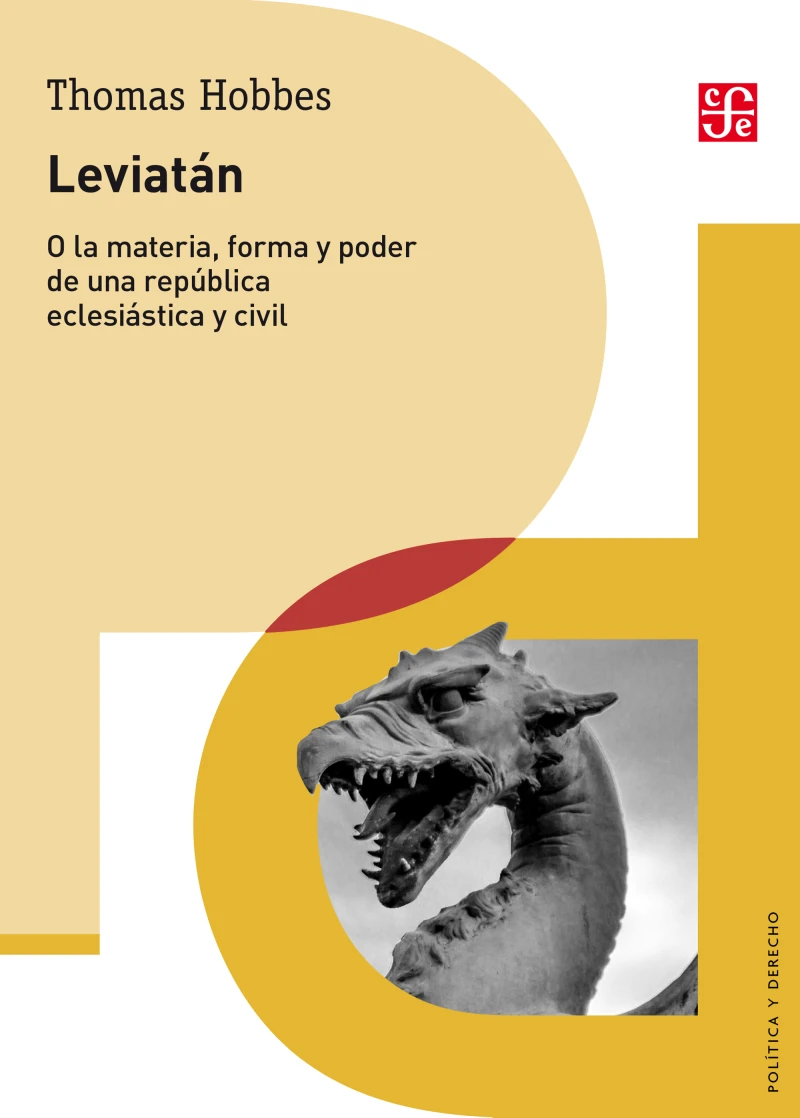 Portada: Leviatán o la materia, forma y poder de una república eclesiástica y civil