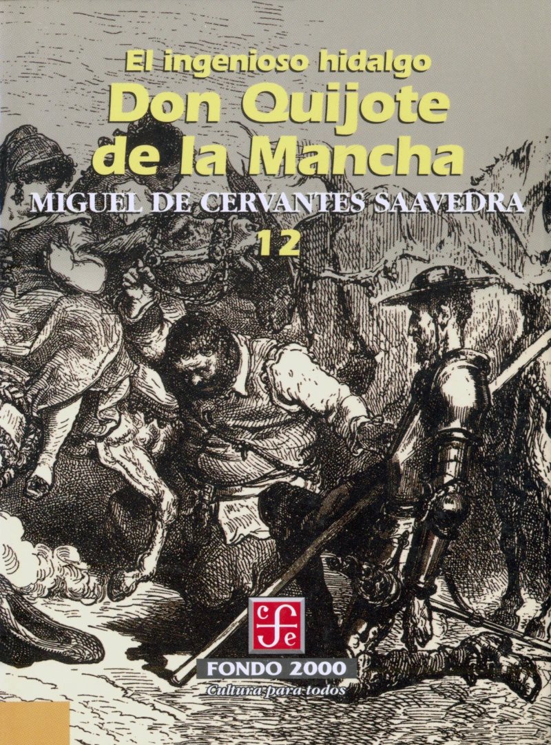 Portada: El ingenioso hidalgo don Quijote de la Mancha, 2