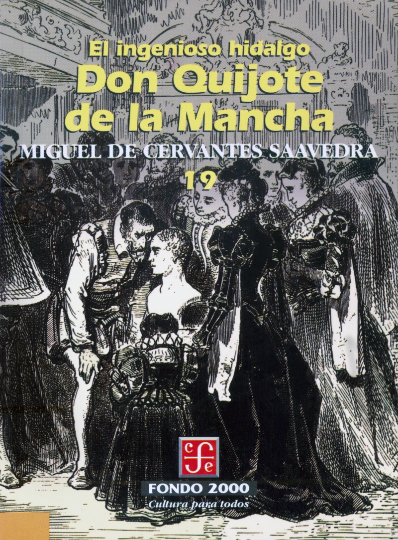 Portada: El ingenioso hidalgo don Quijote de la Mancha, 8