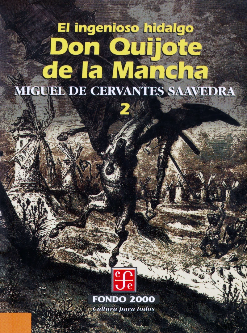 Portada: El ingenioso hidalgo don Quijote de la Mancha, 10
