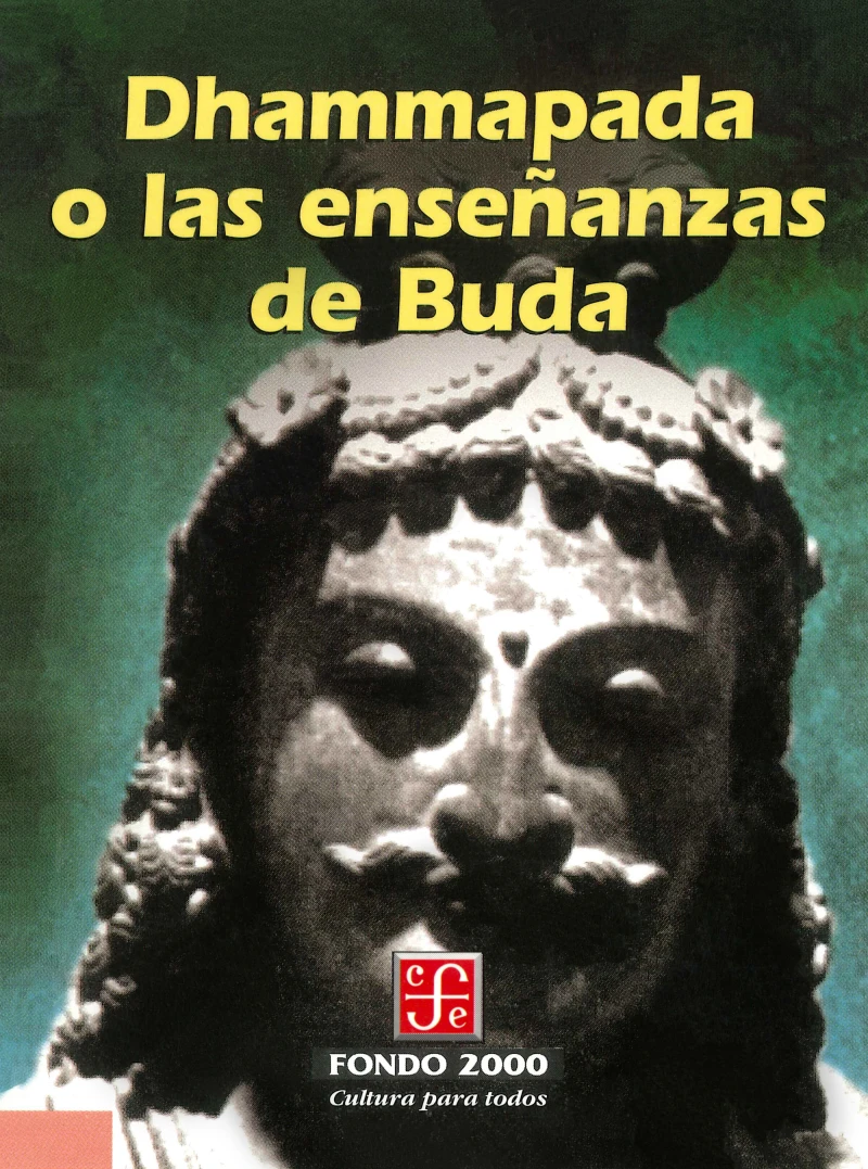 Portada: Dhammapada o las enseñanzas de Buda