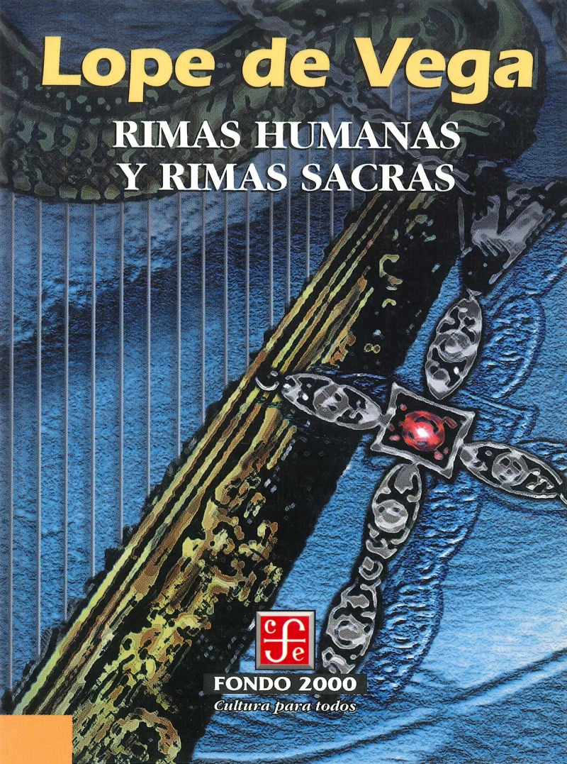 Portada: Rimas humanas y rimas sacras