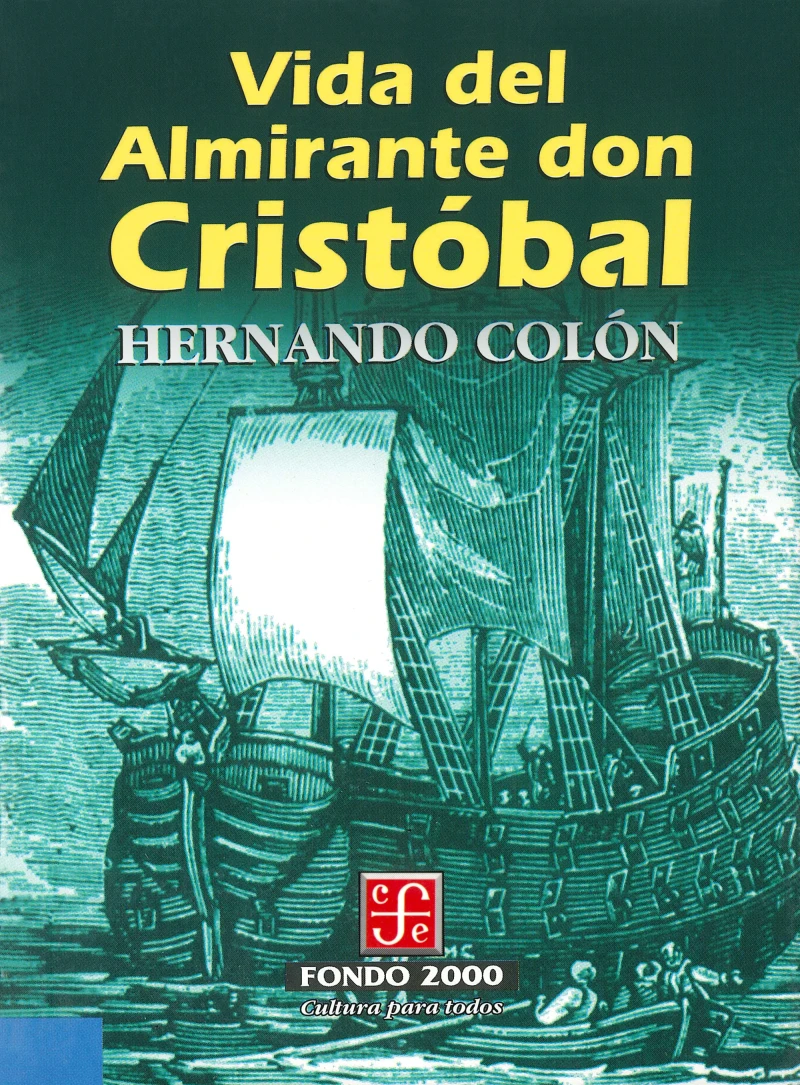Portada: Vida del almirante don Cristóbal