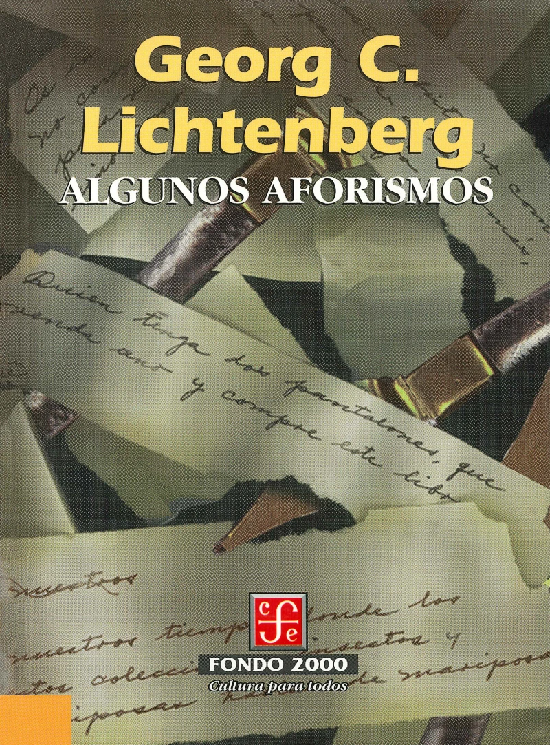 Portada: Algunos aforismos
