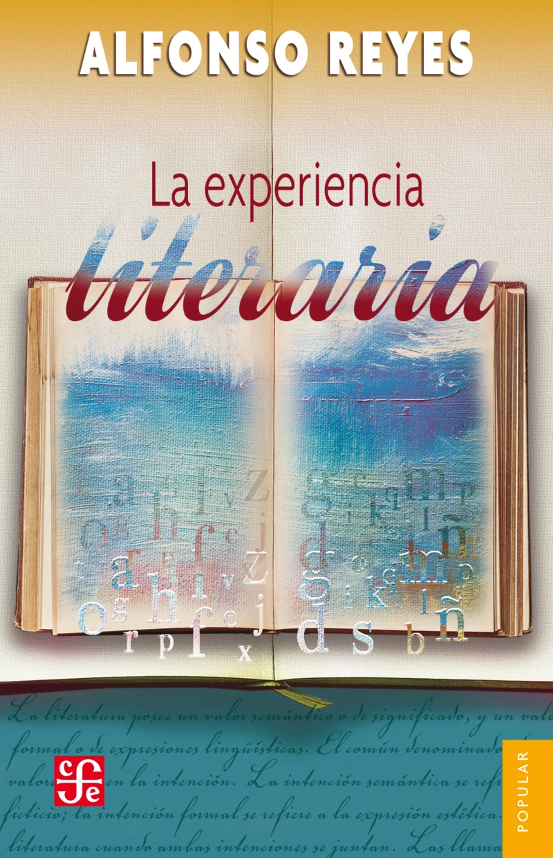 Portada: La experiencia literaria