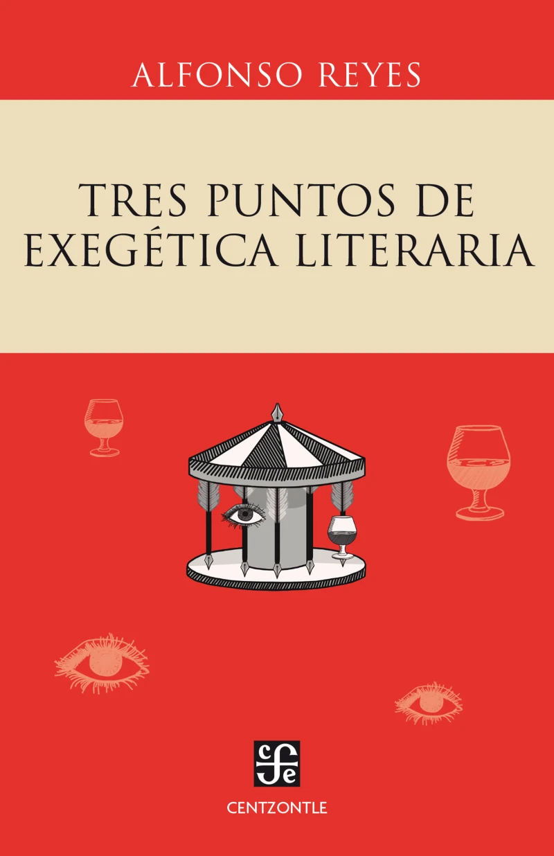 Portada: Tres puntos de exegética literaria